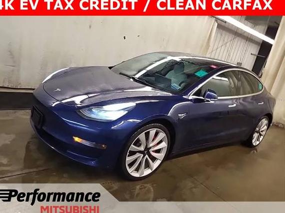 TESLA MODEL 3 2019 5YJ3E1EB6KF393585 image